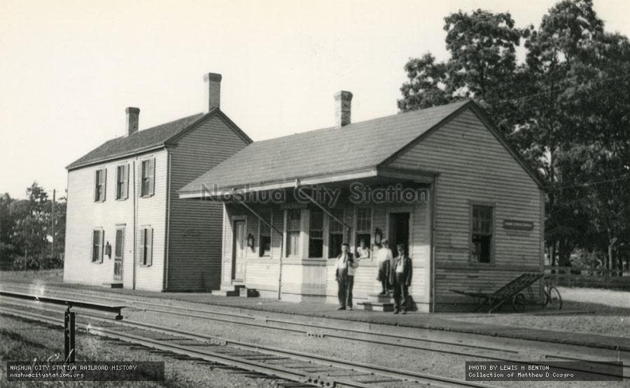 Postcard: Railroad Station, South Wareham, Massachusetts